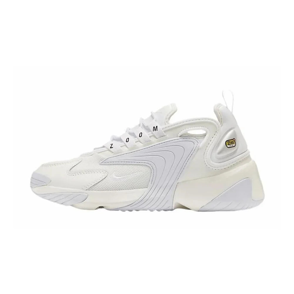 Nike Zoom 2K Air Speed Foam Non-Slip Breathable Mid-Top Air Cushion Casual City Commuting Running Shoes Women's Black and White Panda Ao0354-100