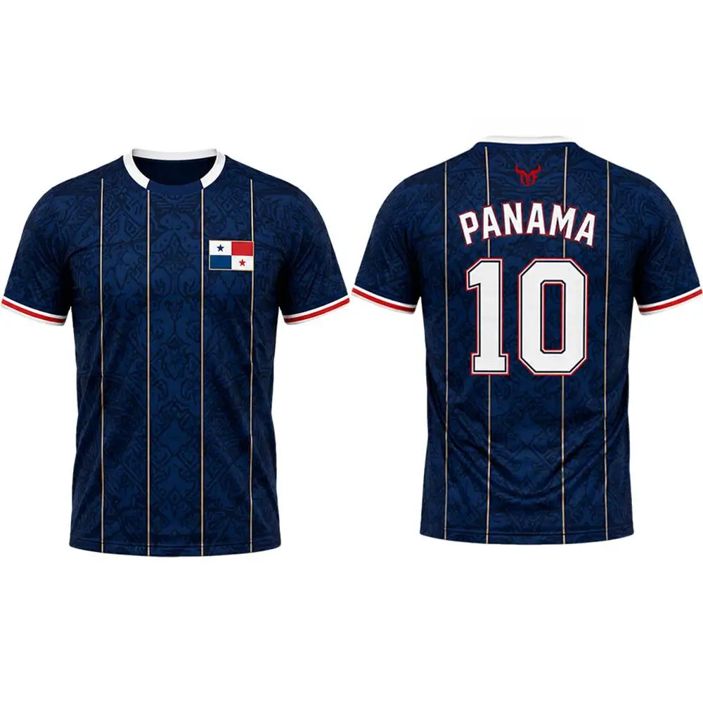 Panama Flag 3D Printed T-shirt 2026 Panama Outdoor Sports Soccer Training Jersey Unisex Quick Dry Breathable Casual Street Tops
