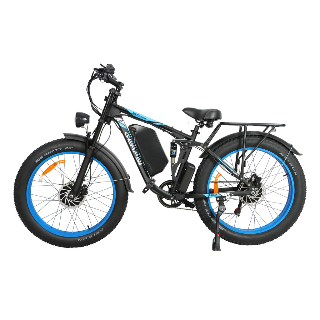 Baolujie Dp-2603-Sj E-Bike 3000W Dual Motor 52V32Ah Battery Adult Off-Road Riding Outdoor Electric Bicycle