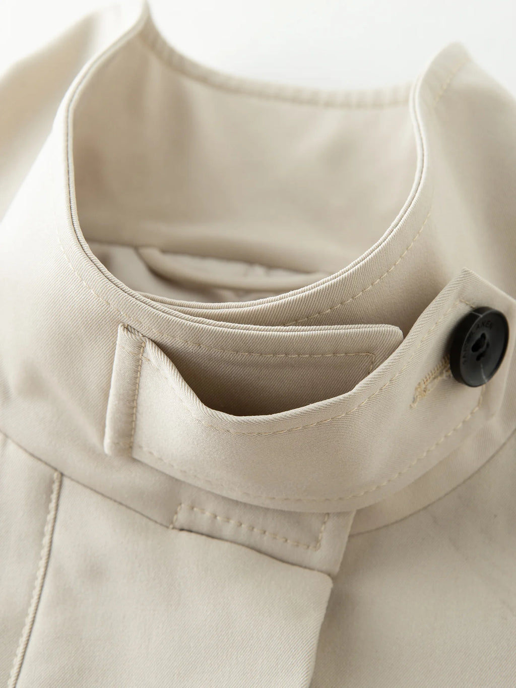 FSLE British Style Design Stand Collar Windbreaker Trench Jacket for Women 2025 Autumn New Arrival Casual Chic Coats for Women