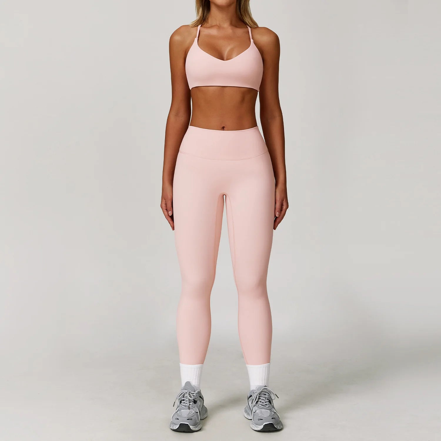 2/3PCS Yoga Suit Sports Set Gym Set Women Tracksuit Running Workout Clothes Long Sleeve Sports Bra Athletic Wear Yoga Clothing