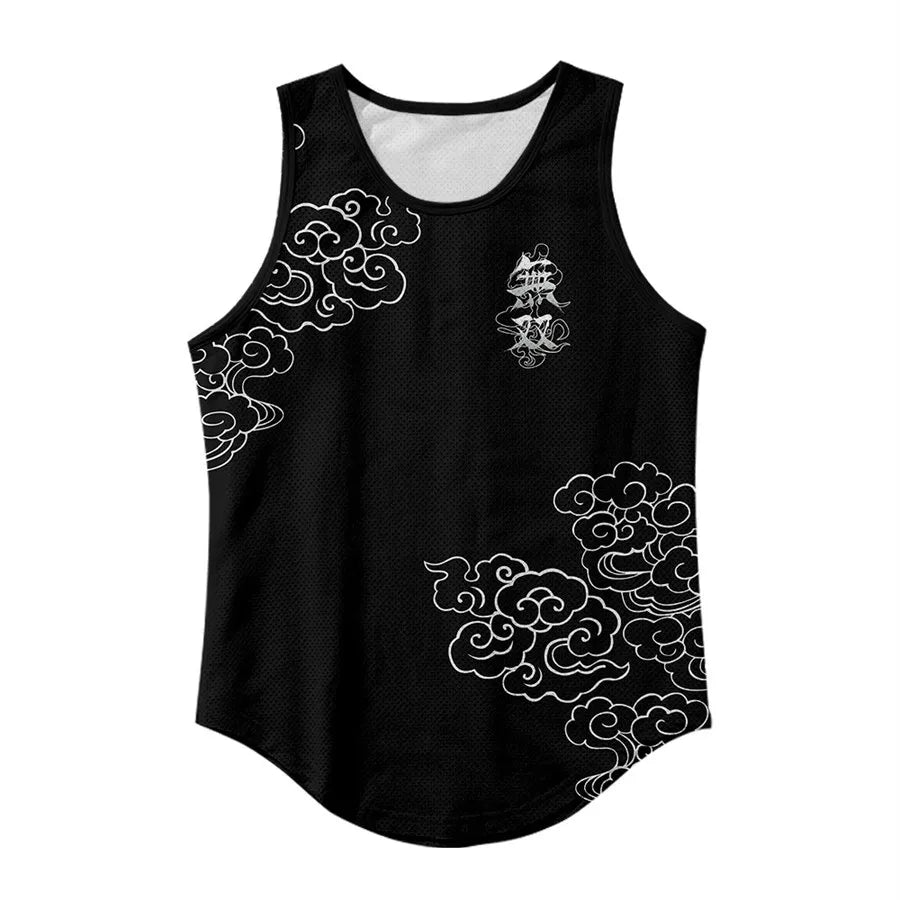Anime Peak Costume Basketball Jersey Cosplay Uniform Vest Singlet Shirt Sleeveless Set Tank Tops