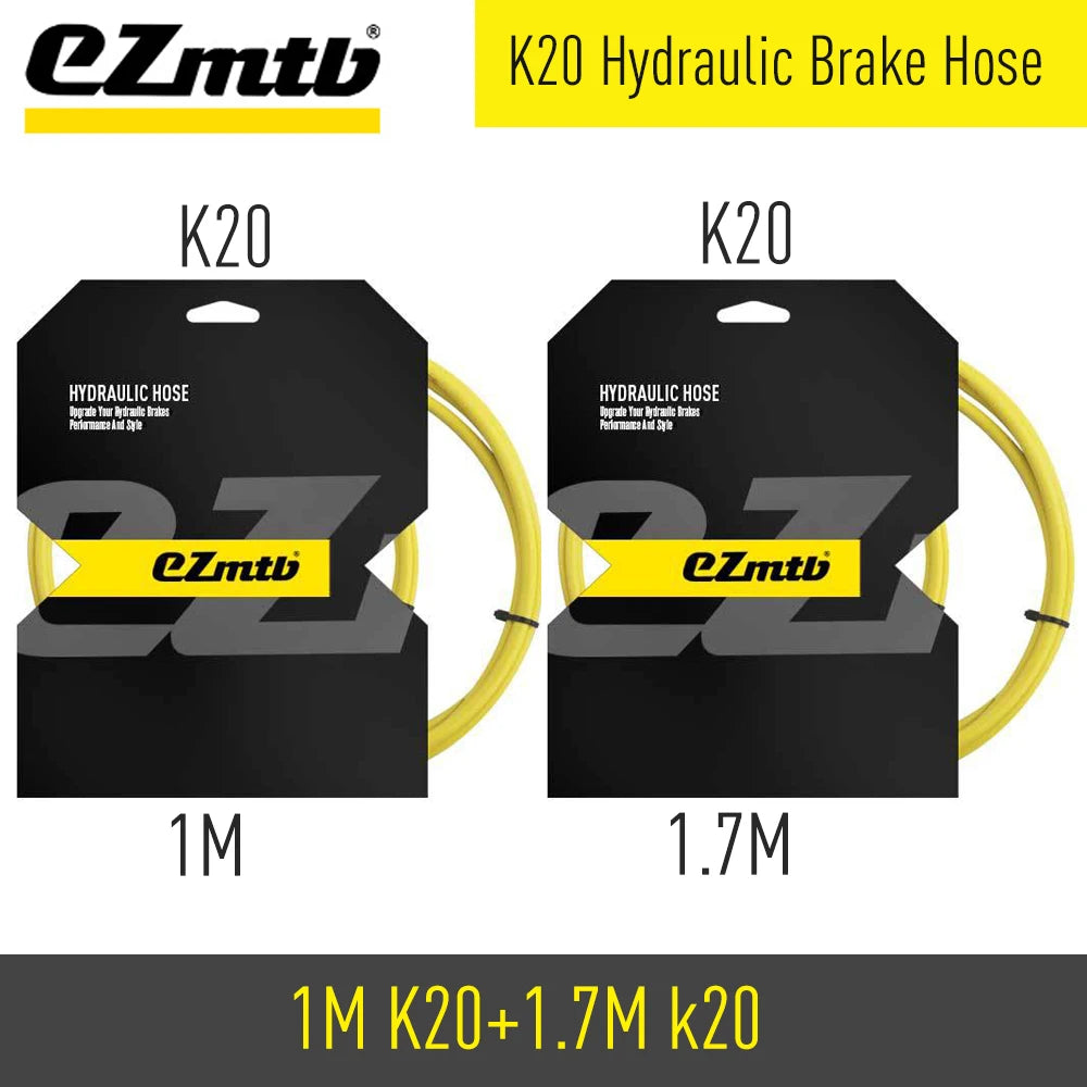 EZMTB Bicycle Hydraulic Disc Brake Cable 4-Layer Kevlar Housing Oil Tube Pipe for SHIMANO MAGURA SRAM AVID MTB Bike Brake Hose