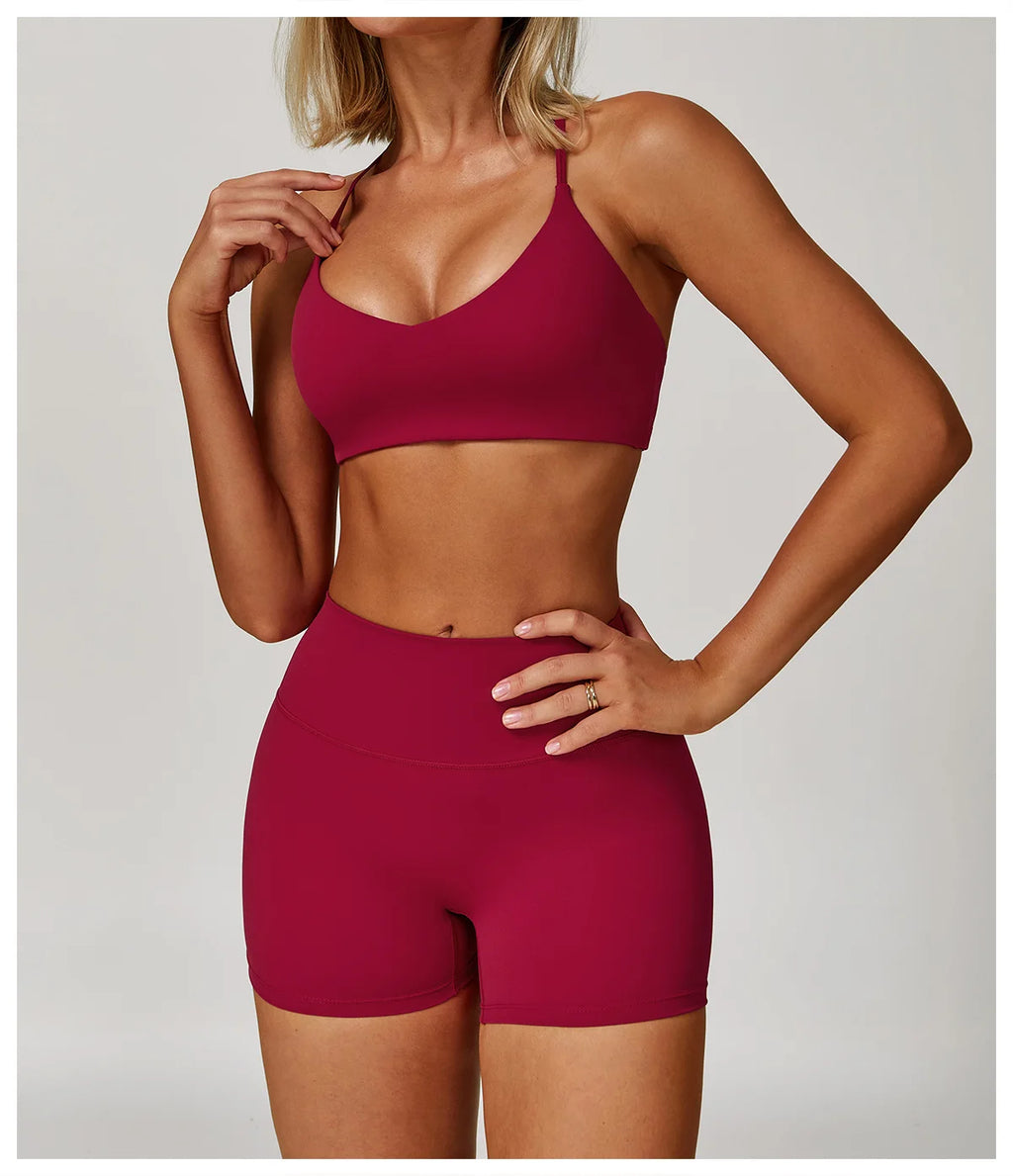 2/3PCS Yoga Suit Sports Set Gym Set Women Tracksuit Running Workout Clothes Long Sleeve Sports Bra Athletic Wear Yoga Clothing