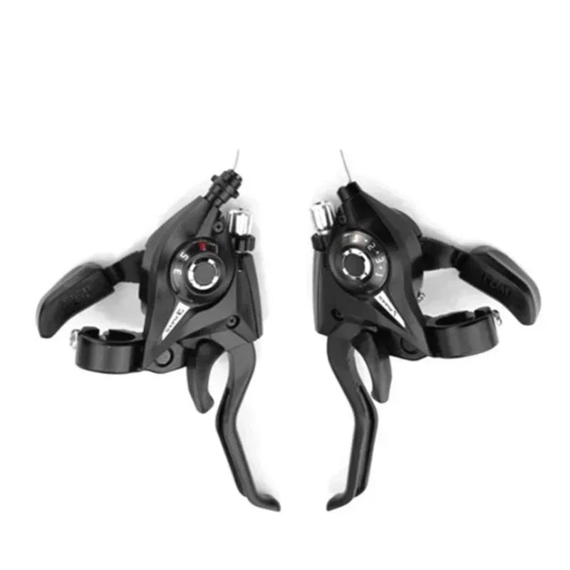 Bike Derailleurs 3x7 21 Speed Switch MTB Bicycle Shifter Levers Brake with Shift Cable Cycling Disc Handle for Bike Trekking