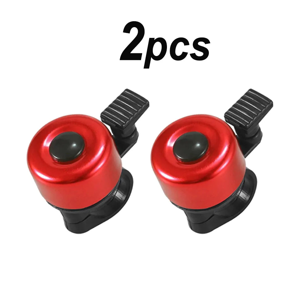1/2/10pcs Bicycle Bell Aluminum Alloy Road MTB Bike Safety Warning Alarm Cycling Handlebar Bell Ring Horn Cycling Accessories