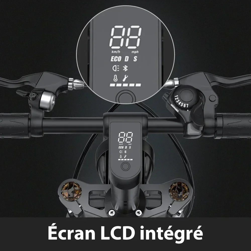2025 New Electric City and Commuter Bikes, 1000W, 48V, 17AH, 20*4.0 Fat Snow, Off-Road Tires, Beach, Snow Electric Bikes
