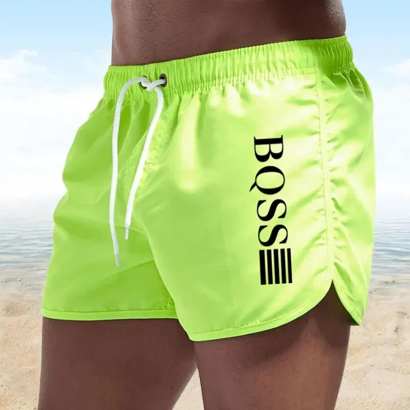 2026 Summer Quick-Dry Swim Pants, Breathable Mesh Quick-Dry Surf and Beach Pants, Men's Sport Pants, Elastic Waist Short Pants
