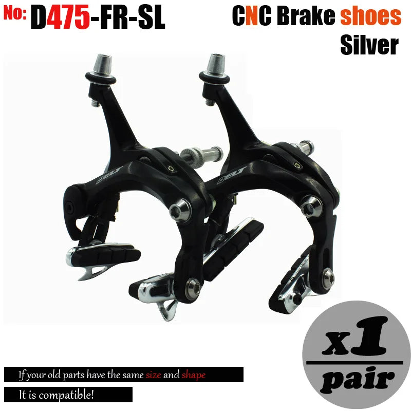 700c*23/25c Bicycle Side Pull Brake C Calipers Rim Brake 47-57MM Urban Fixed Gear Bike Road Parts