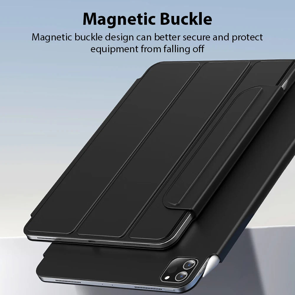 Magnetic Case For iPad 11th A16 10th Generation Air 11 M2 M3 M4 2026 4 5 Pro 13 M5 12.9 Funda For Ipad Mini 7 6 Protective Cover