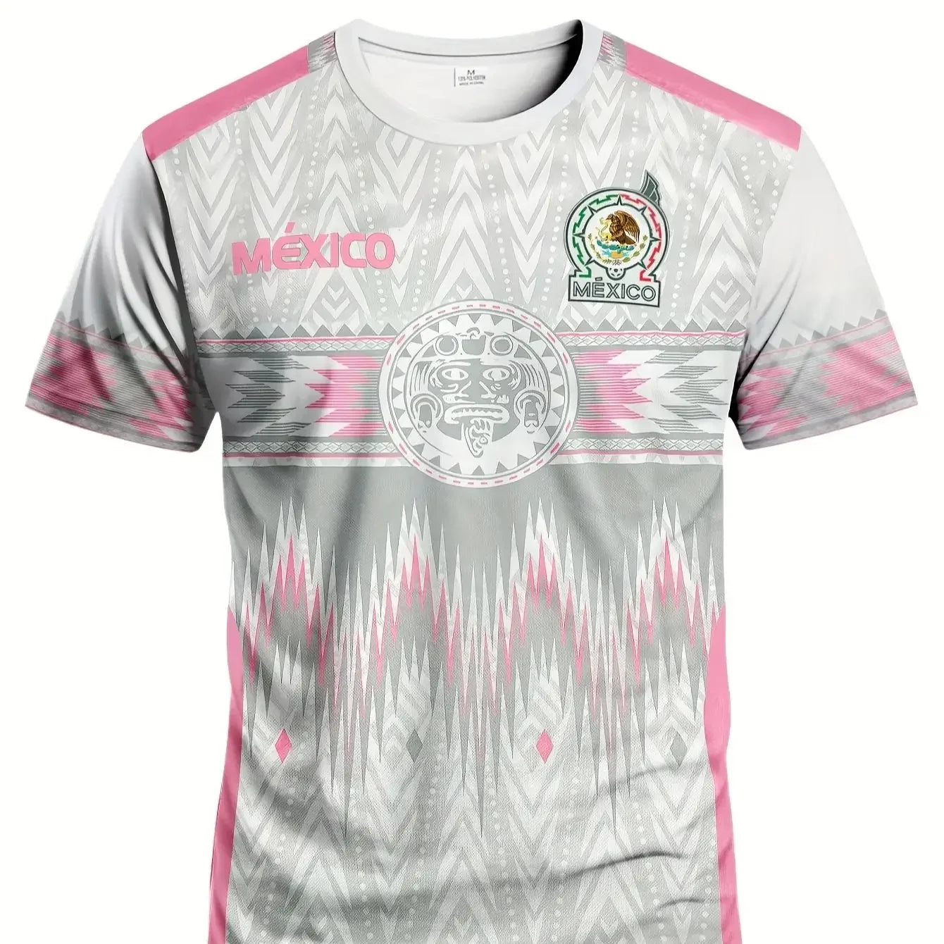 Brazil men's leopard print football jersey comfortable sweatshirt and crew neck leopard print sports top suitable for game train
