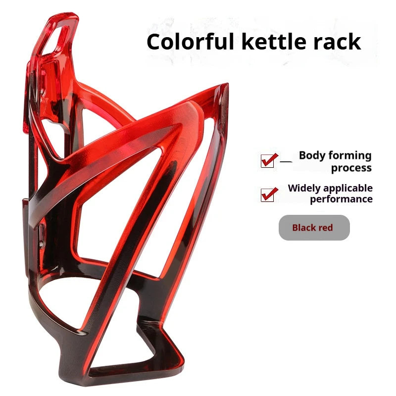 Mountain Bicycle Water Bottle Holder Gradually Changing Color Water Bottle Holder  PC Waterproof Bike Kettle Rack