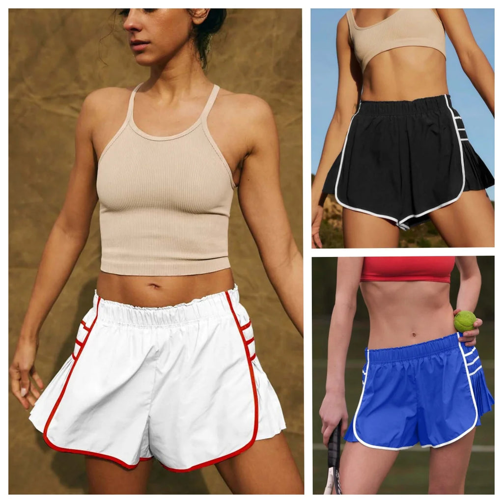 Women's loose breathable Sports shorts Casual Fitness Shorts Cycling Running Wearing Causal Thyin Anti-Walking Gym Yoga Pants