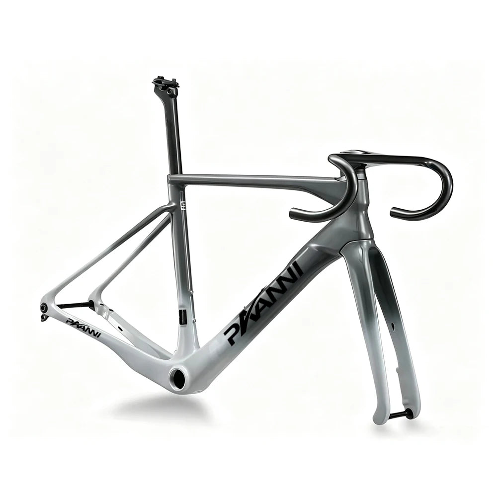 2026 Carbon Road Frame T47 Thread Carbon Bike Frame  Compatible With 700*32C Full Internal Cable Routing Bicycle Frames
