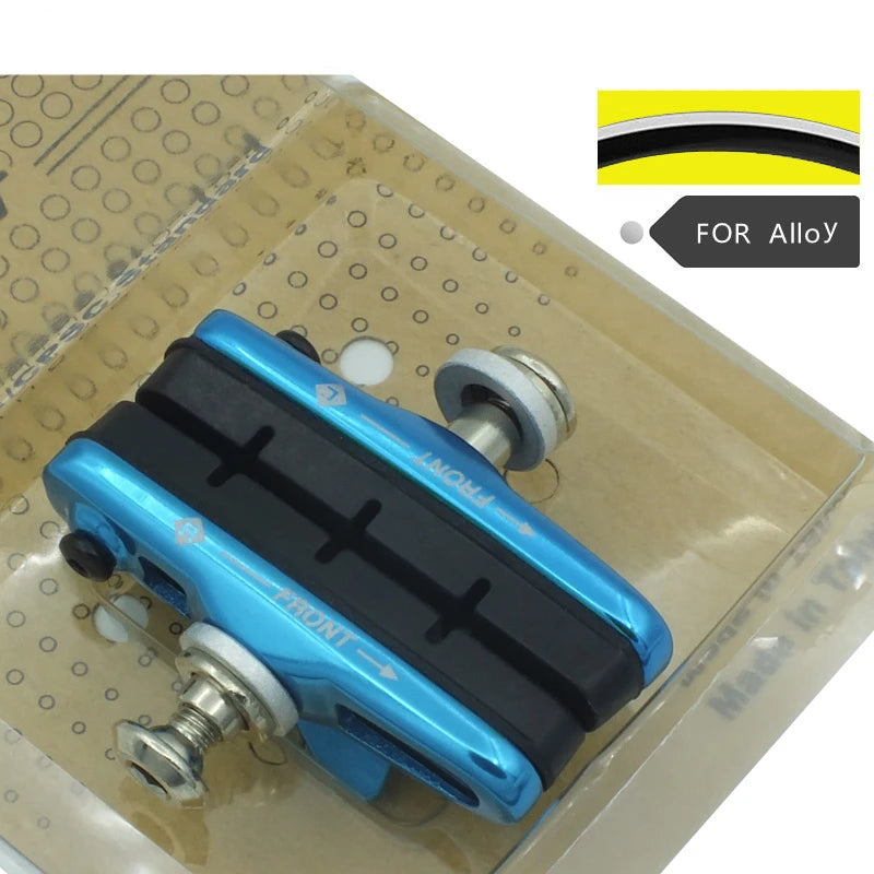 5 Colors Bicycle C Brake Shoe,Road MTB Fixed Gear Bike pads,55MM Carbon & Alloy Rims,For,105 Brake Holder  Parts