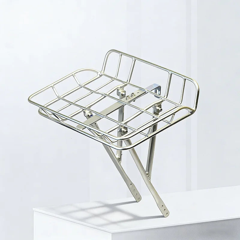 20 Inch Bike Front Rack Aluminum Alloy Super Light Front Basket for Dahon D7 D8 P8 Folding Bike