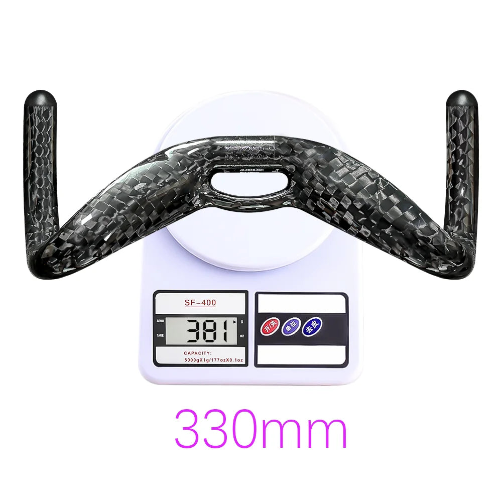 Applicable2027 UCI Carbon Fiber Cycling Track Handle Sprint Match Bicycle Handlebar TT Bike Handle Fixed 12K Shiny 31.8mm sports