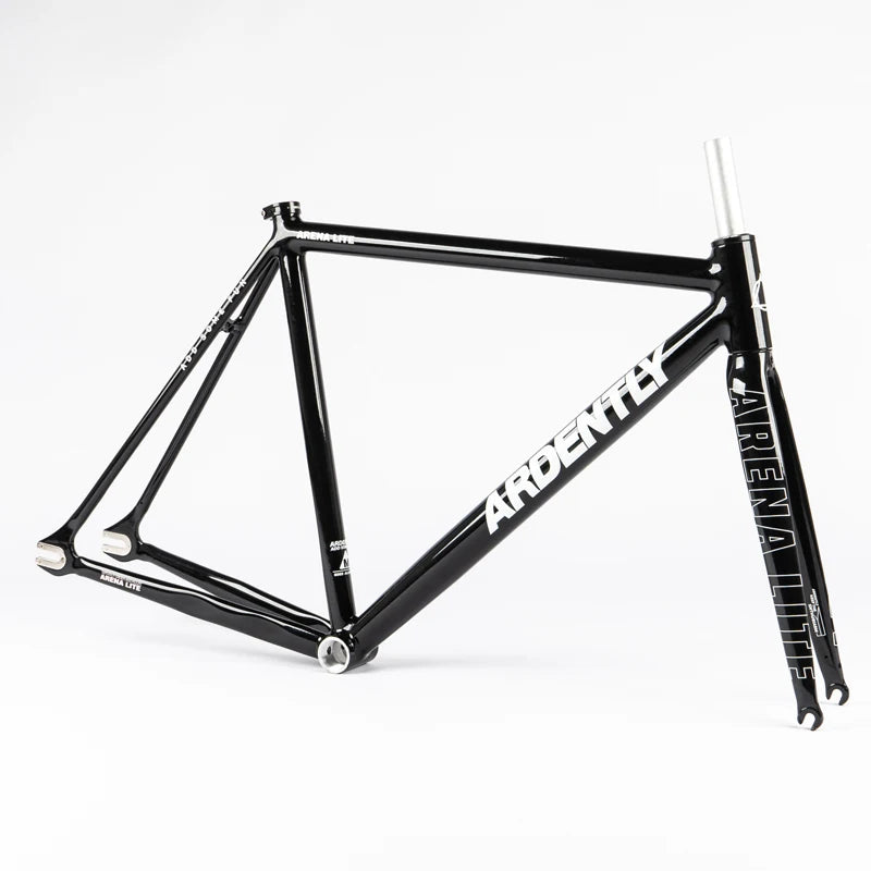Ardently Lite Frameset 700C Aluminum Fixed Gear Frame & Fork Track Fixie Bike 50CM 52.5CM 55CM Single Speed Bicycle Parts