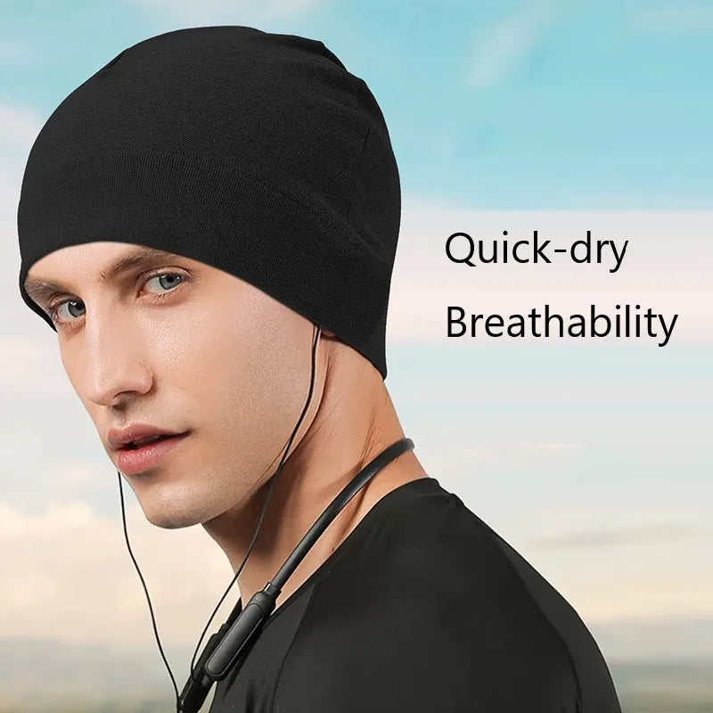 Outdoor Sport Caps Quick-drying Breathable Running Hat for Cycling Skiing Keep Warm Windproof Men Women Universal Cap