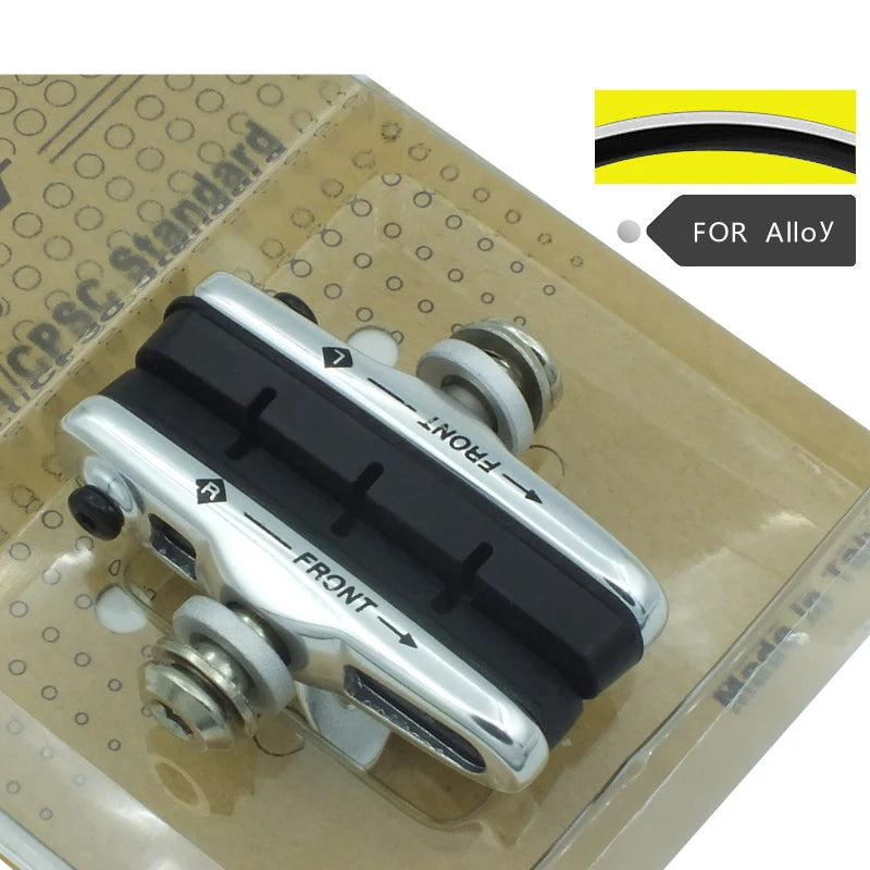5 Colors Bicycle C Brake Shoe,Road MTB Fixed Gear Bike pads,55MM Carbon & Alloy Rims,For,105 Brake Holder  Parts