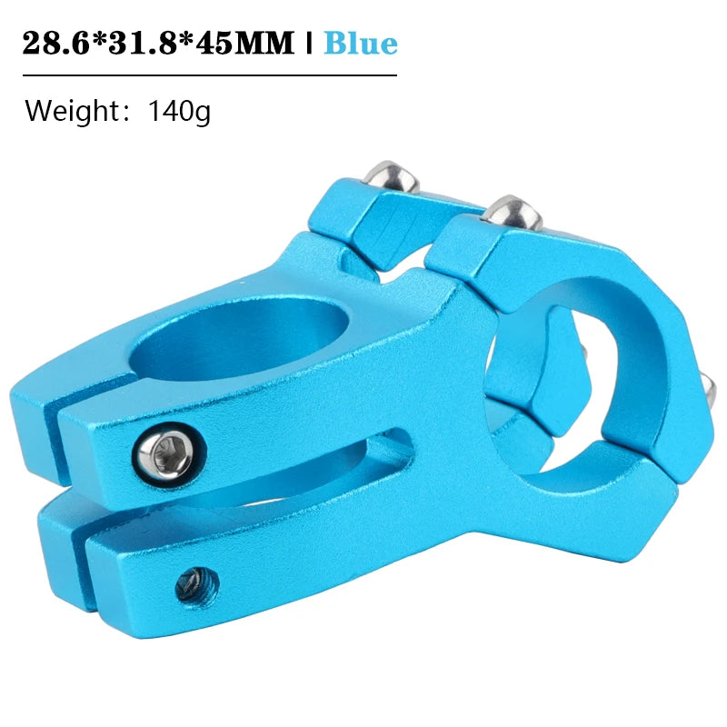 SHIKRA SK09 Stem Mtb Table Power Bicycle Road Short Power Mountain Bike Handlebar Stem 31.8*45MM 25.4*35MM Riser Handle Cycling