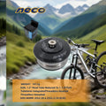 Neco Bike Headset Bicycle Integrated Threadless Headset 1.5" To 1-1/8" Reduced Fork Tube 52/28.6/30/39.8mm for MTB XCM DH Road