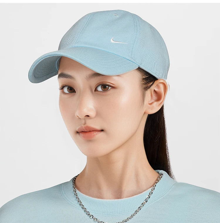Nike genuine new men's and women's fashionable simple soft top sports baseball cap FZ5698-474