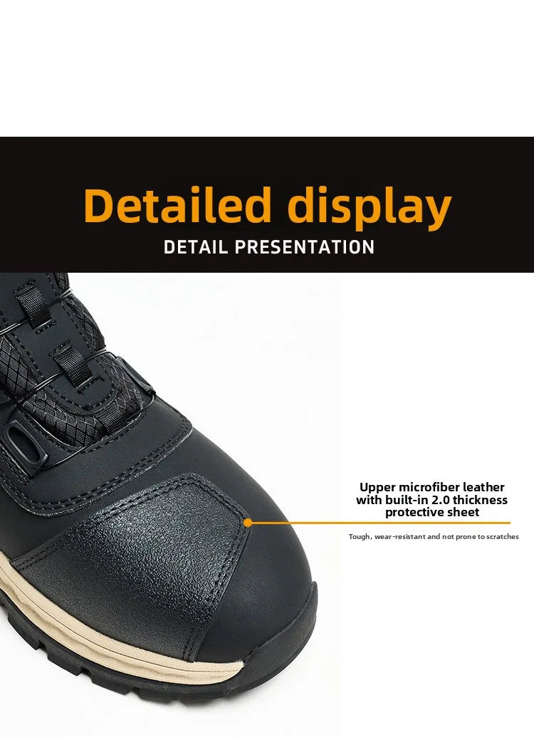 Anti-fall Rider Road Racing Casual Boot Gear Shift Rubber Sole Bike Racing Men's Shoes Motorcycle Boot Waterproof Breathable