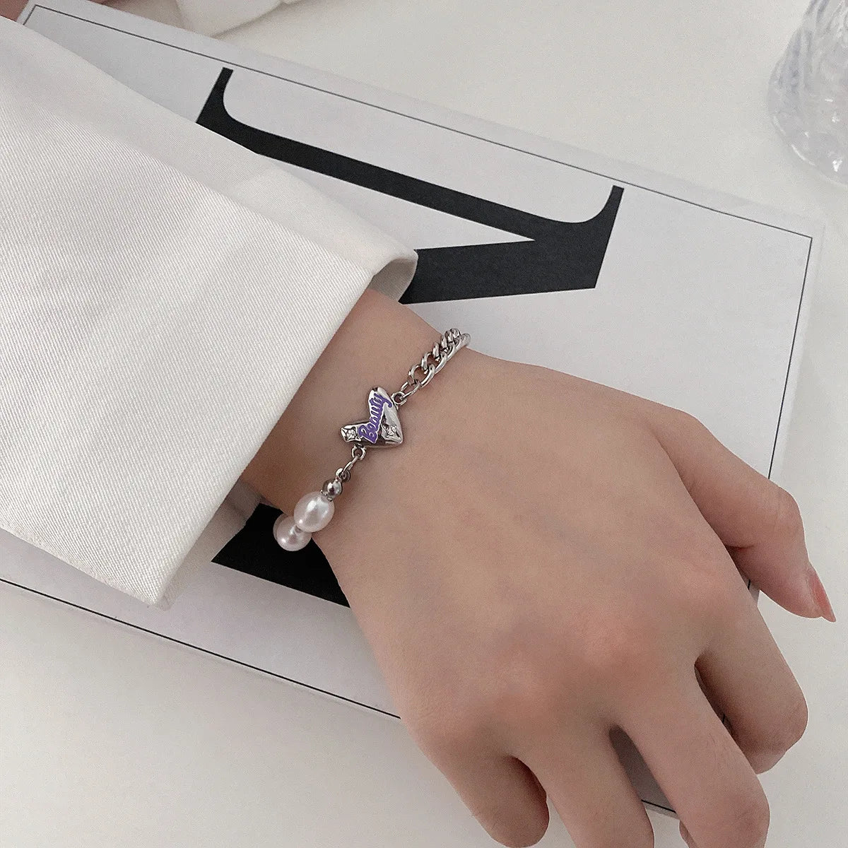 Zinc Alloy Bracelet Sparkling Zircon Flower Bracelet Handmade Bracelet Alloy For Daily Wear Fashion Accessory Party