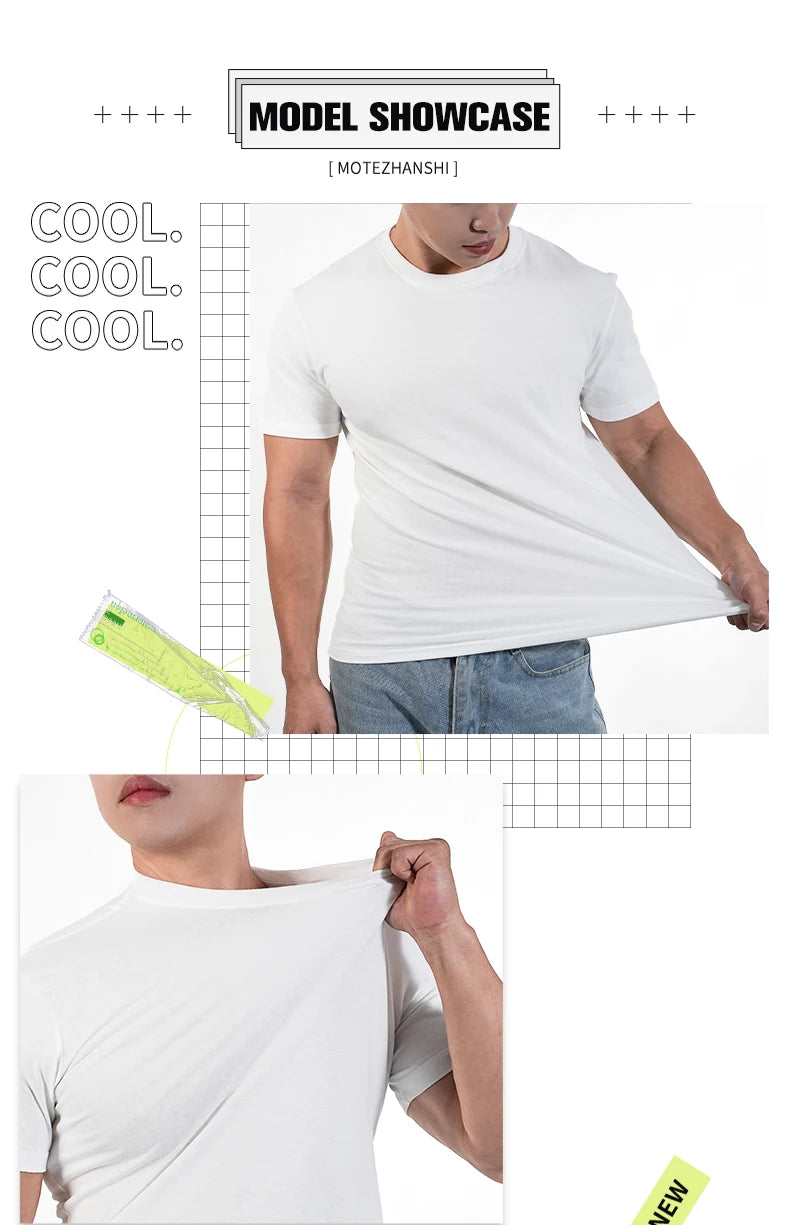 Men Women T-shirt High Qualtity Cotton Short Sleeved T Shirts O Neck Solid Color Tee Black White Breathable Clothing Couple Tops