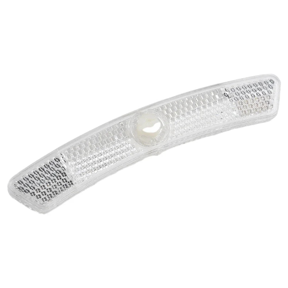 Bicycle Reflective Strips Spoke Reflector Indoor Office Outdoor Garden White Yellow 125*20mm Replacement Accessories