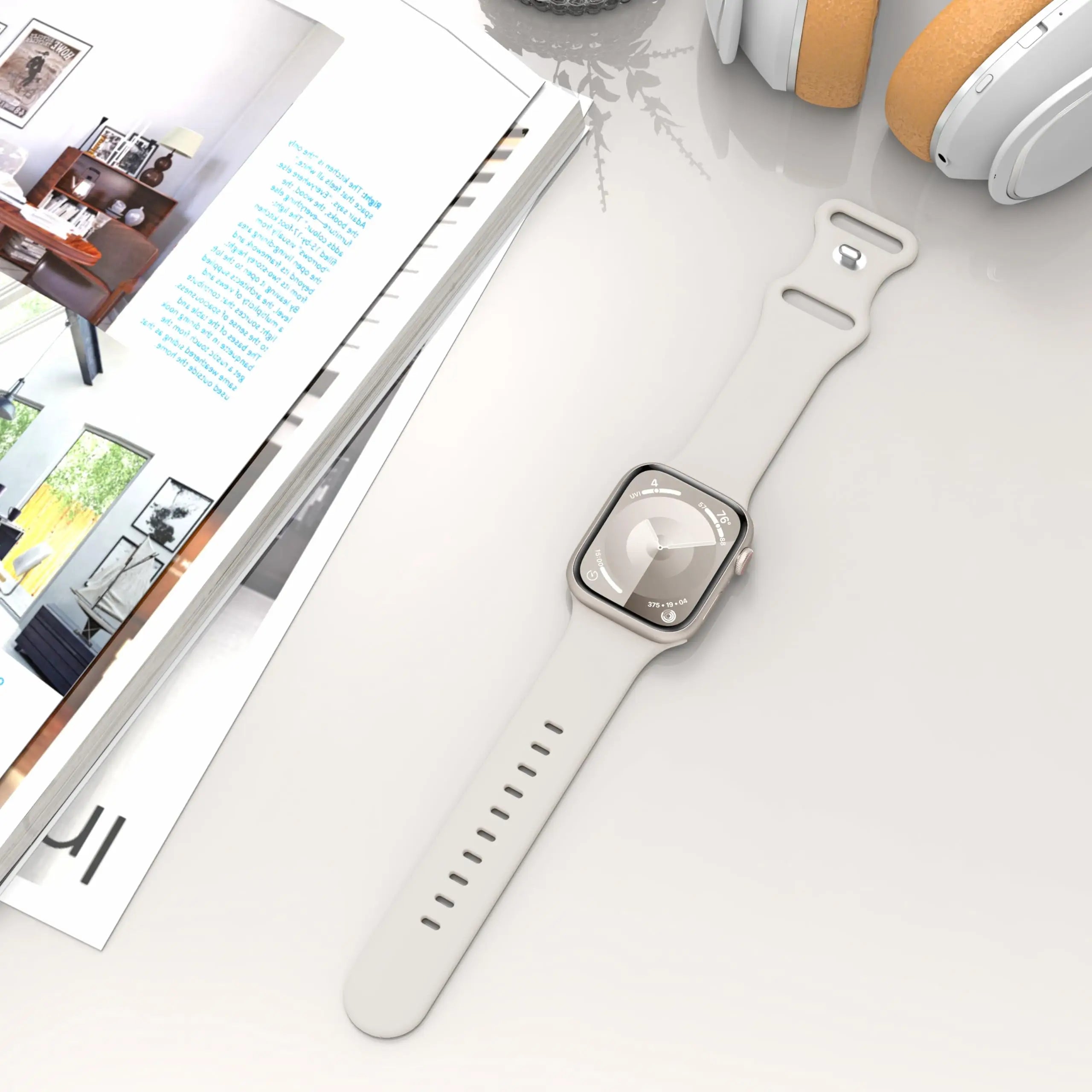 Silicone Strap For Apple Watch Band 44mm 45mm 41mm 40mm 49mm 42mm 38mm 46MM Sport Bracelet iWatch Series Ultra 2 SE 10 9 8 7 6 5