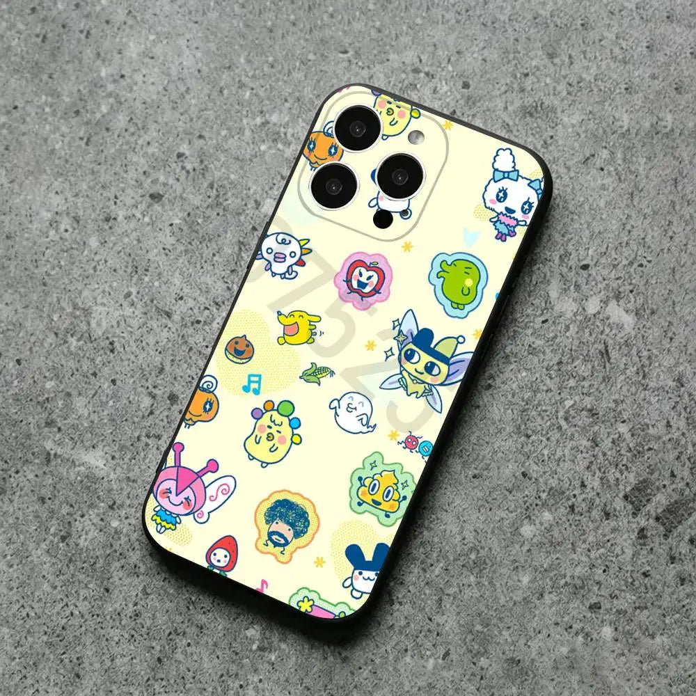 T-Tamagotchi M-Mametchi Phone Case for iPhone 17 Air 16 14 15 11 12 13 Pro Max 15 16 Plus 16E Shockproof Cover