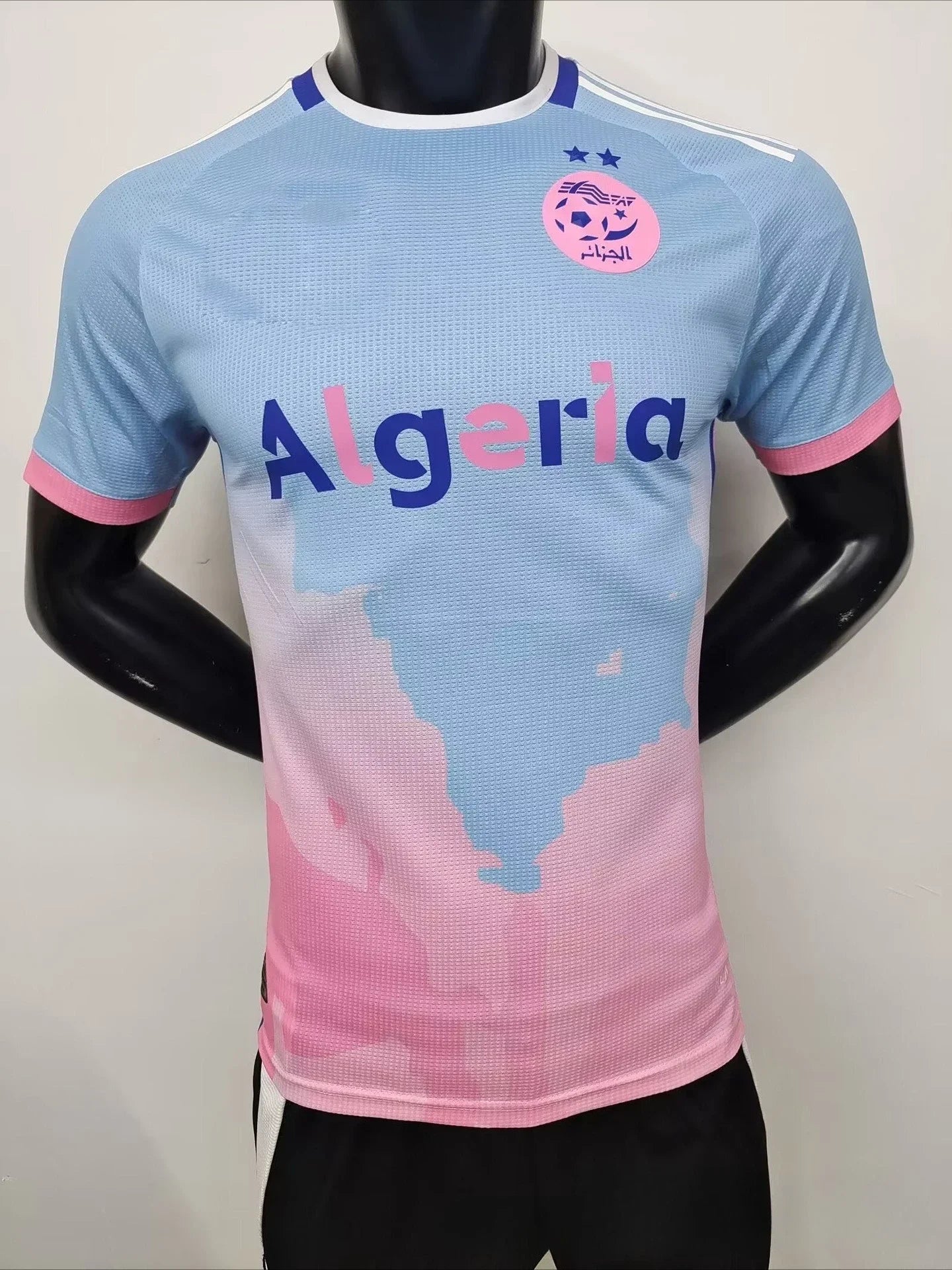 Summer New 24-25 Letter Print Algeria Special Edition Football Jersey 3D Printed Fashion Short Sleeve T-Shirt for Men and Women