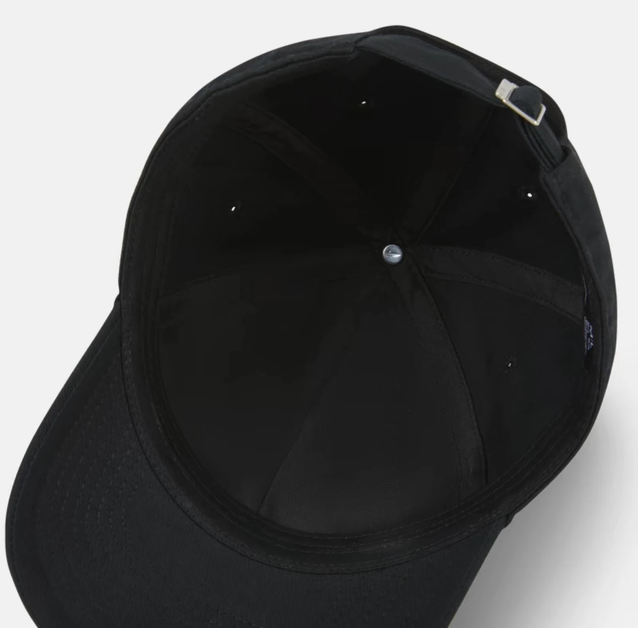 Nike Logo Design Cotton Polyester Fiber Duckbill Cap  Unisex  Couple Style  Black