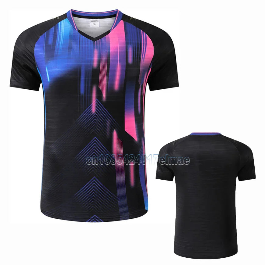 Free Custom Name 2025 China Team Table Tennis Shirts Men Women, Children ping pong t shirt Table tennis clothes Badminton Shirts