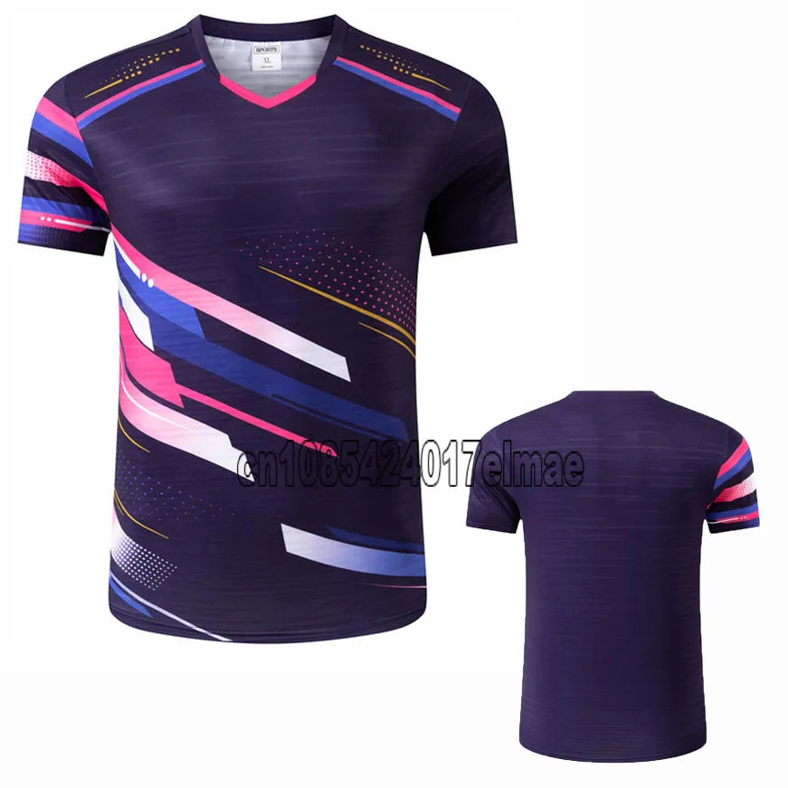 Free Custom Name 2025 China Team Table Tennis Shirts Men Women, Children ping pong t shirt Table tennis clothes Badminton Shirts