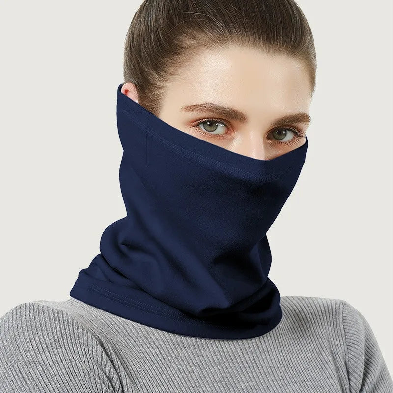 Winter Warm Cycling Windproof Thermal Fleece Bike Headband Scarf Men Women Breathable Cycling Neck Gaiter