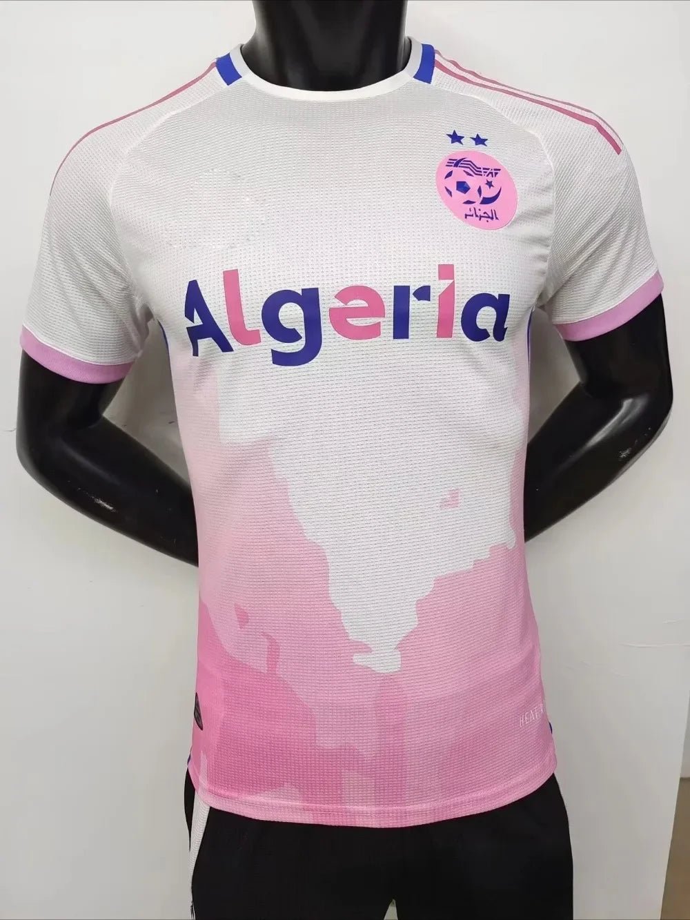 Summer New 24-25 Letter Print Algeria Special Edition Football Jersey 3D Printed Fashion Short Sleeve T-Shirt for Men and Women