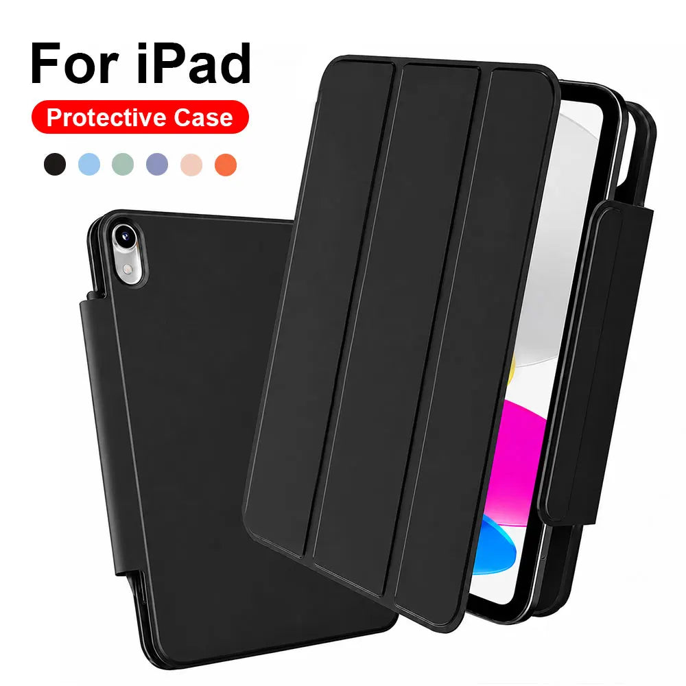 Magnetic Case For iPad 11th A16 10th Generation Air 11 M2 M3 M4 2026 4 5 Pro 13 M5 12.9 Funda For Ipad Mini 7 6 Protective Cover