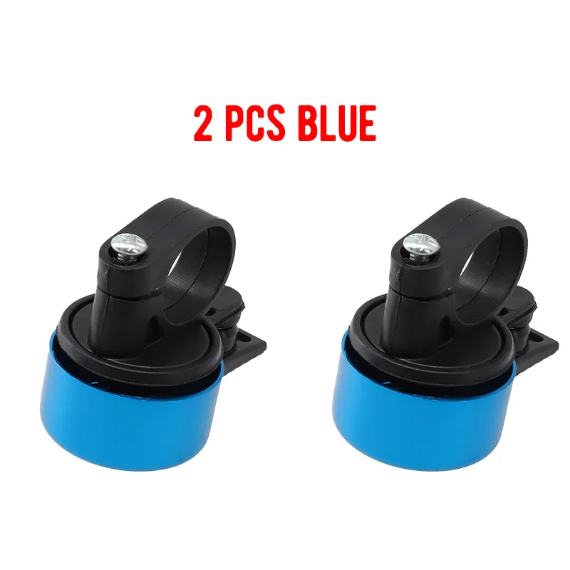 2pcs Small Bicycle Bell Aluminum Alloy Bike Safety Warning Alarm Cycling Handlebar Bell Ring Bicycle Horn Cycling Accessorie