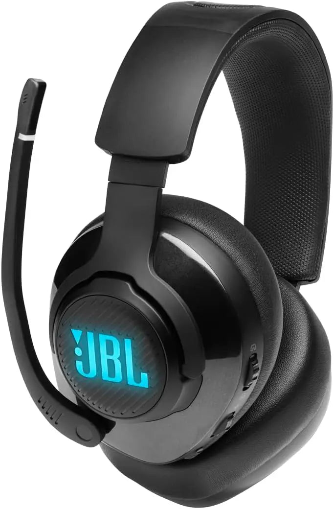 JBL Quantum 400 - Wired over-ear gaming headset with game-chat balance dial, JBL QuantumSURROUND and DTS