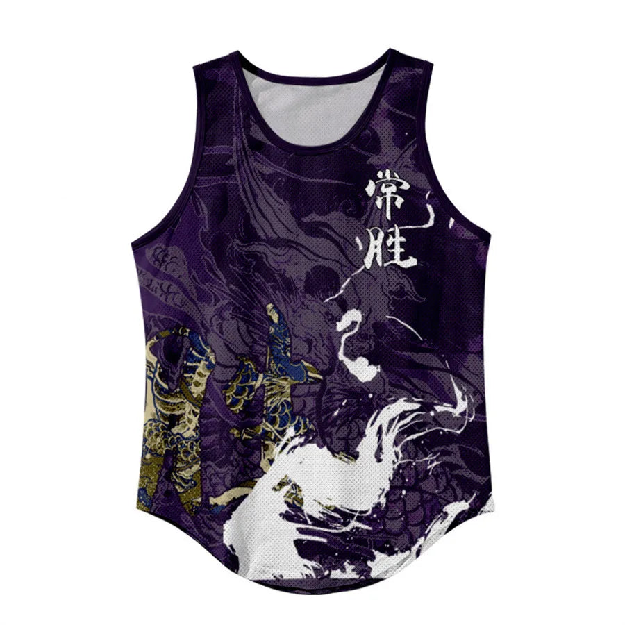Anime Peak Costume Basketball Jersey Cosplay Uniform Vest Singlet Shirt Sleeveless Set Tank Tops