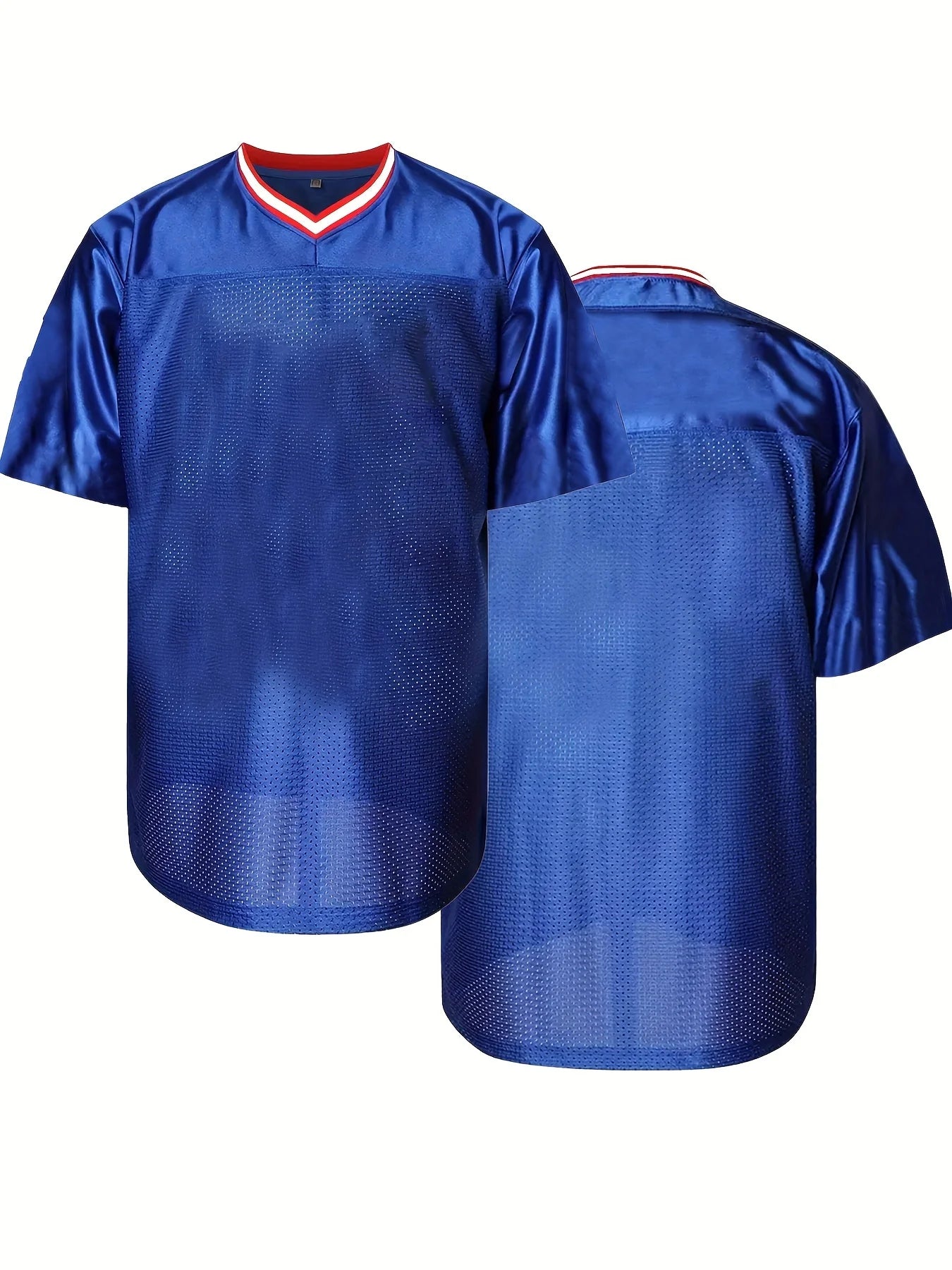 Blank Football Jersey,Sports T-Shirt Hip Hop Jersey for Party