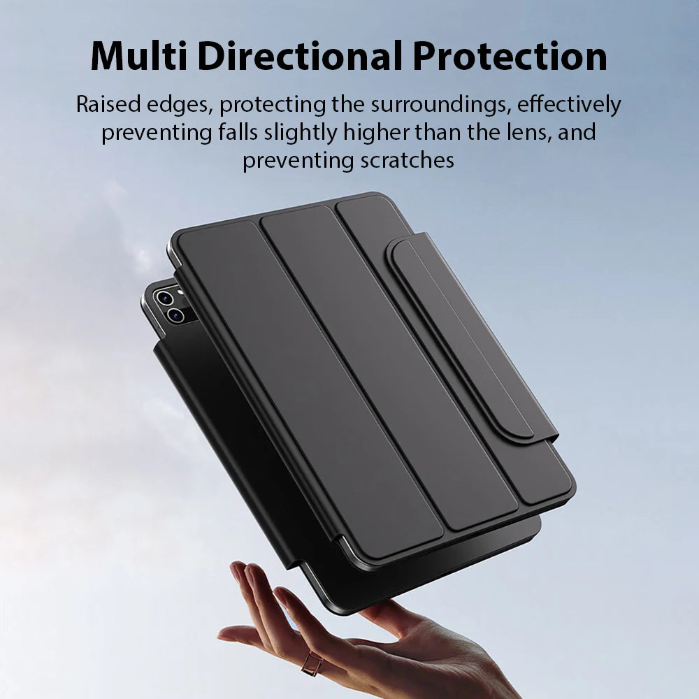 Magnetic Case For iPad 11th A16 10th Generation Air 11 M2 M3 M4 2026 4 5 Pro 13 M5 12.9 Funda For Ipad Mini 7 6 Protective Cover