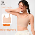 Women's Seamless Invisible Bra – Non Sheer Fabric, Bust Minimizer Style, Smooth Under Clothing
