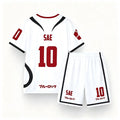 New Anime Blue Lock Short Sleeve shorts Set Futsal Football Pattern VL Replika T Shirt Sets Soccer Club Cosplay Unisex Jersey