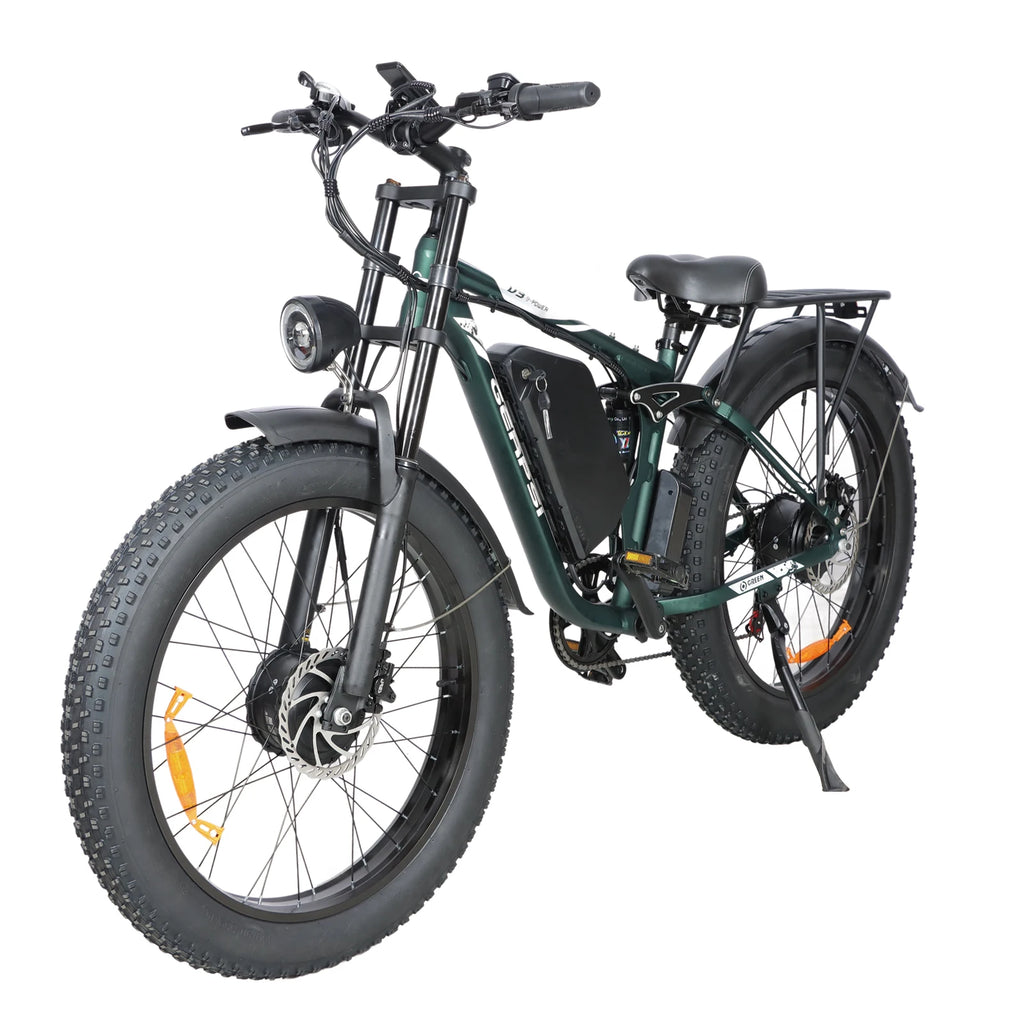 Baolujie Dp-2603-Sj E-Bike 3000W Dual Motor 52V32Ah Battery Adult Off-Road Riding Outdoor Electric Bicycle