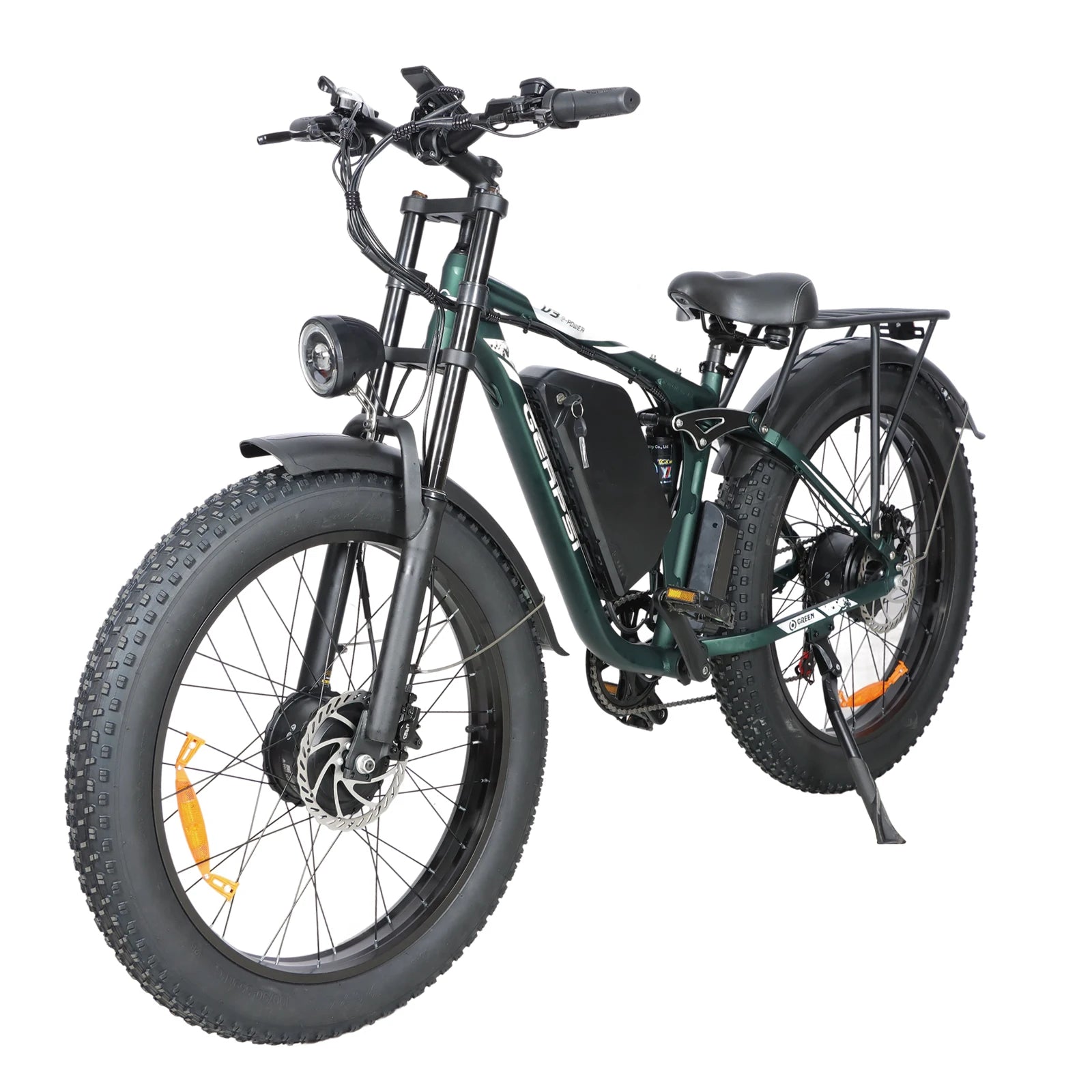 Baolujie Dp-2603-Sj E-Bike 3000W Dual Motor 52V32Ah Battery Adult Off-Road Riding Outdoor Electric Bicycle