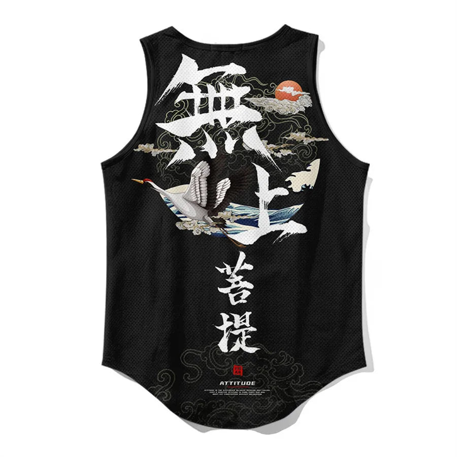 Anime Peak Costume Basketball Jersey Cosplay Uniform Vest Singlet Shirt Sleeveless Set Tank Tops